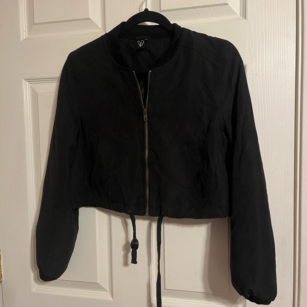 Windsor Black Bomber Jacket